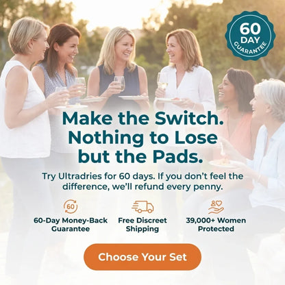 Ultradries Leakproof Underwear For Bladder Leaks (Pack of 3)